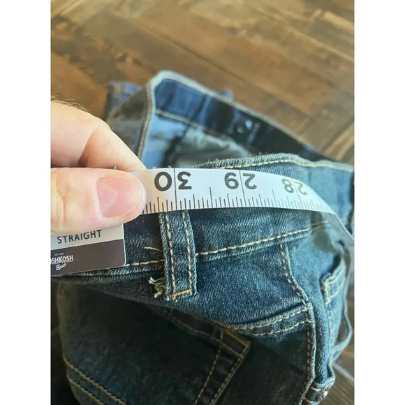 NWT Oshkosh Jeans Boys 14 Denim Causal Back to School Comfy Neutral Match Day - Picture 5 of 14